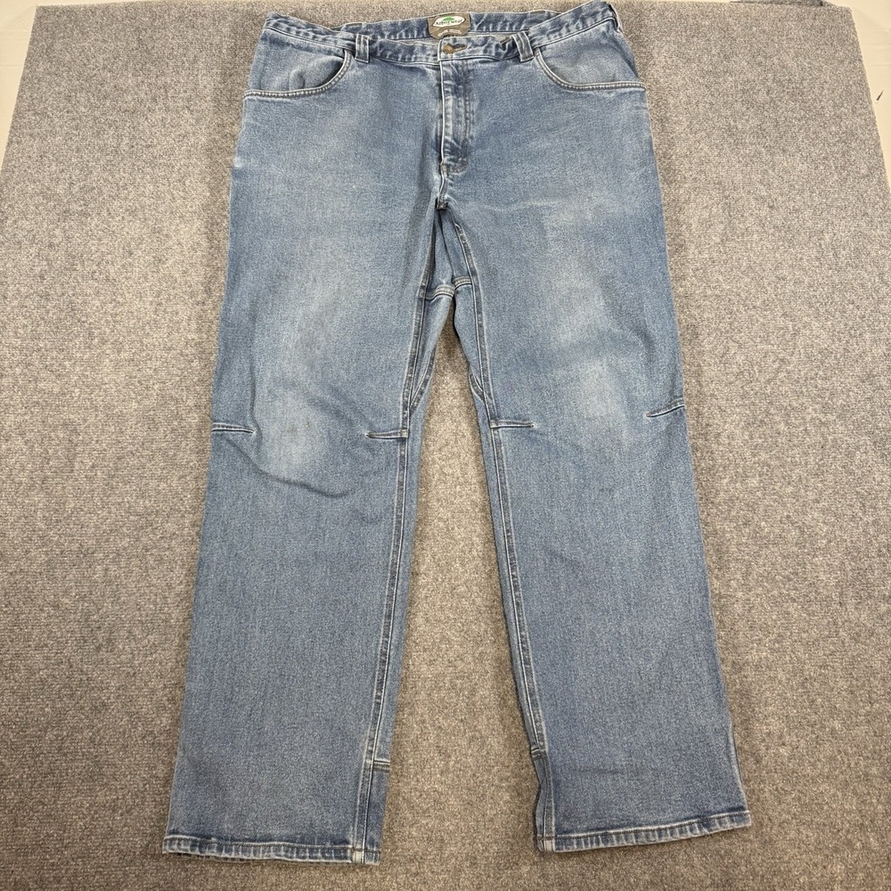 Arborwear Jeans Mens 42x32 (Fits 40x32) Blue Cedar Flex Denim Pants Work Utility